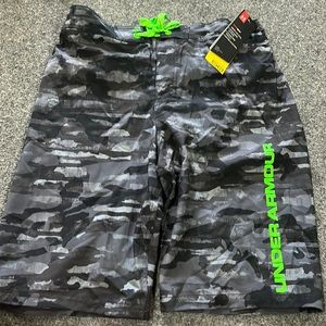 NWT UA swim shorts